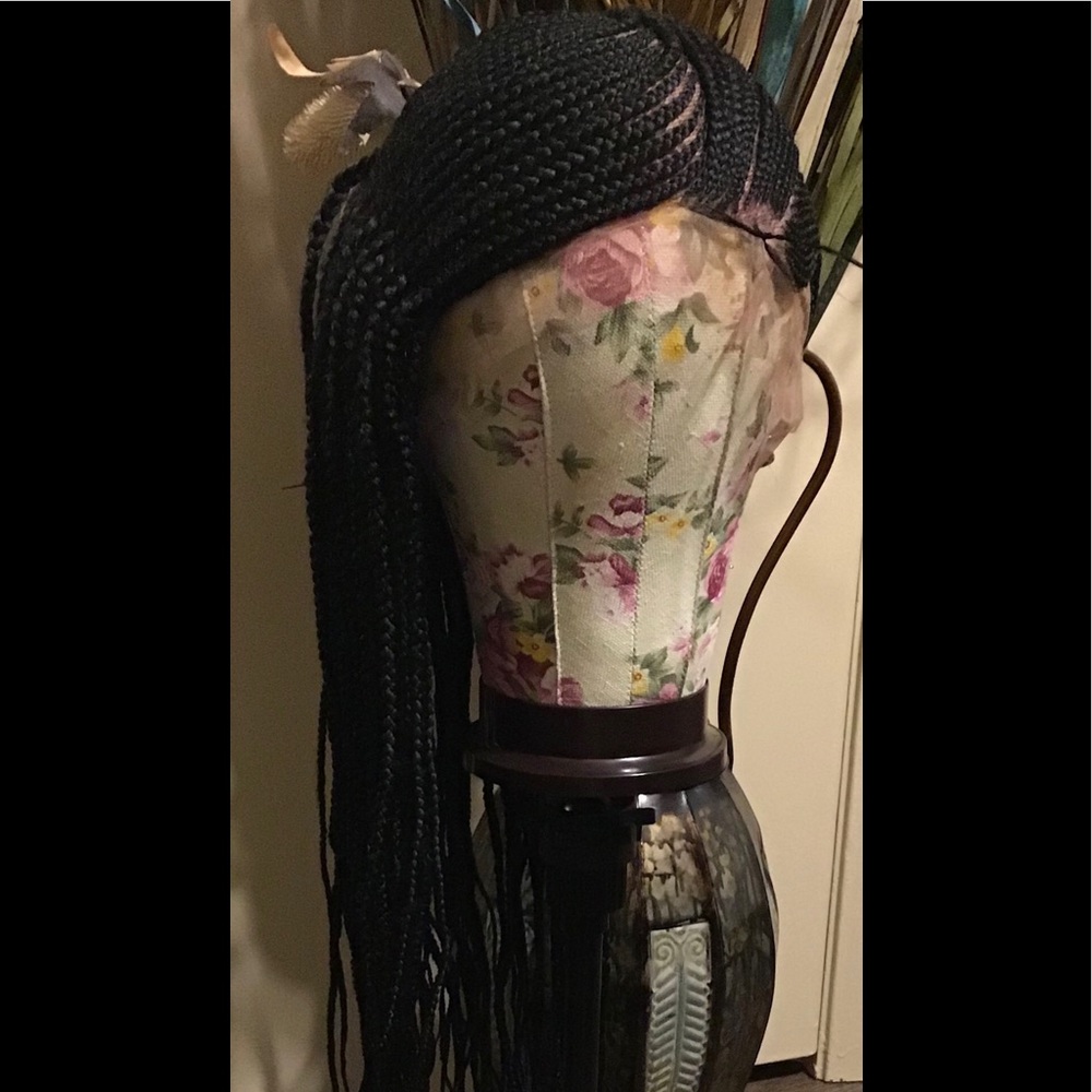 30inch full lace braided wig